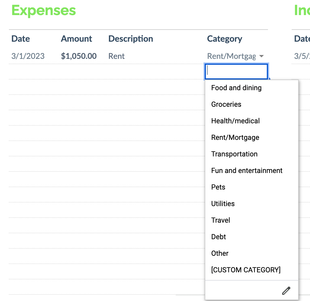 Free Customizable Monthly Budget Template to Plan Your Finances