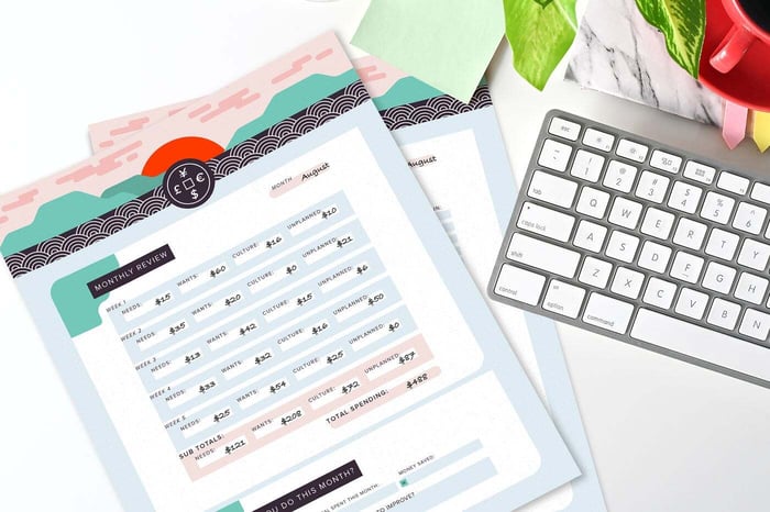 kakeibo printable step 4