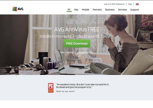 install antivirus software