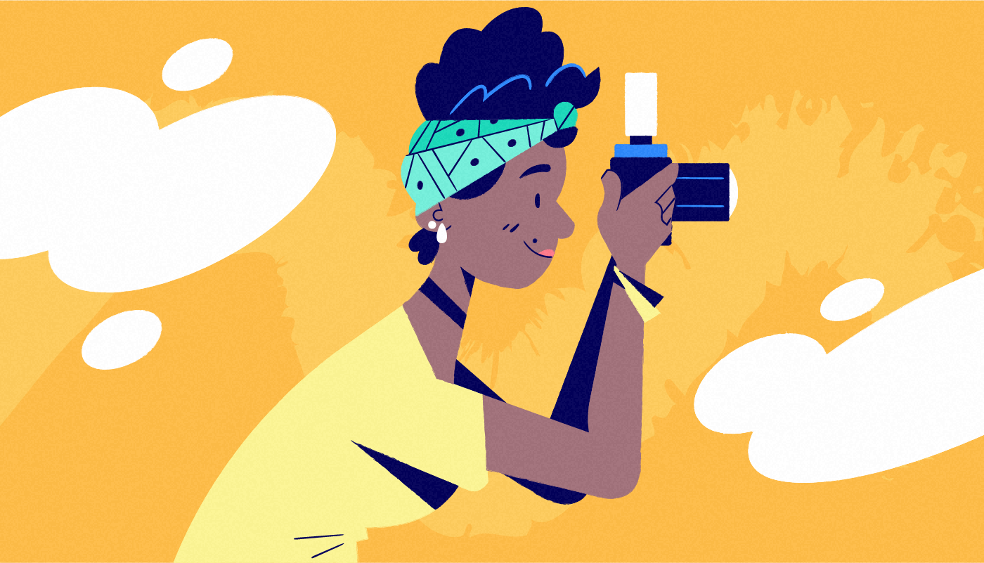 Stay at home mom working as photographer